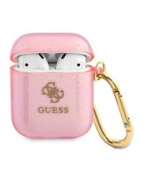  Guess Guess GUA2UCG4GP AirPods cover pink/pink Glitter Collection 