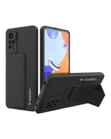  Wozinsky Wozinsky Kickstand Case Silicone Stand Cover for Xiaomi Redmi Note 11 Pro black 