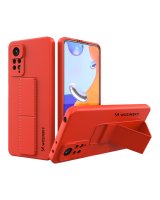  Wozinsky Wozinsky Kickstand Case Silicone Stand Cover for Xiaomi Redmi Note 11 Pro red 