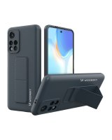  Wozinsky Wozinsky Kickstand Case Silicone Stand Cover for Xiaomi Poco M4 Pro 5G Navy Blue 