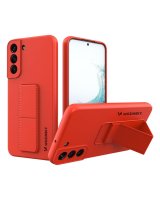  Wozinsky Wozinsky Kickstand Case silicone stand cover for Samsung Galaxy S22 + red 