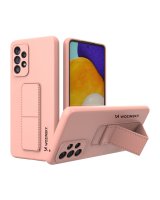  Wozinsky Wozinsky Kickstand Case Silicone Stand Cover for Samsung Galaxy A73 Pink 