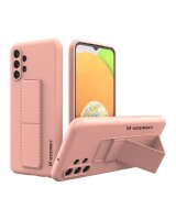  Wozinsky Wozinsky Kickstand Case Silicone Stand Cover for Samsung Galaxy A13 5G Pink 