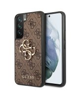  Guess Guess GUHCS22S4GMGBR S901 S22 brązowy/brown hardcase 4G Big Metal Logo 