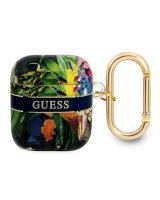  Guess Guess GUA2HHFLB AirPods cover blue/blue Flower Strap Collection 