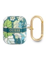  Guess Guess GUA2HHFLN AirPods cover green/green Flower Strap Collection 