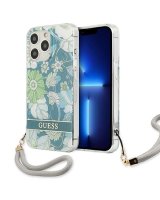  Guess Guess GUHCP13LHFLSN iPhone 13 Pro / 13 6.1'' green/green hardcase Flower Strap 