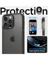  Spigen Spigen ULTRA HYBRID IPHONE 14 PRO FROST BLACK 