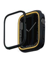  UNIQ Uniq Moduo case for Apple Watch 4/5/6/7/8/SE/SE2 40/41mm - black and mustard 