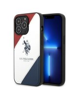  U.S. Polo PU US Polo USHCP14XPSO3 iPhone 14 Pro Max 6.7'' white/white Tricolor Embossed 