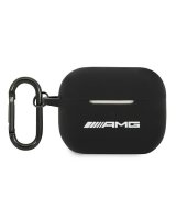  Mercedes-Benz AMG AMAPRBK AirPods Pro cover czarny/black Silicone Big Logo 