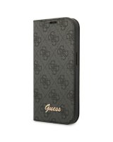  Guess Guess GUBKP14MHG4SHK iPhone 14 Plus 6.7 ''black / black book 4G Vintage Gold Logo 