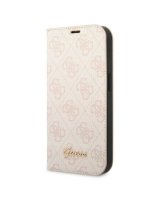  Guess Guess GUBKP14MHG4SHP iPhone 14 Plus 6.7 ''pink / pink book 4G Vintage Gold Logo 