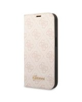  Guess Guess GUBKP14XHG4SHP iPhone 14 Pro Max 6.7 ''pink / pink book 4G Vintage Gold Logo 