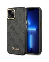  Guess Guess GUHCP14SHG4SHK iPhone 14 6.1 ''black / black hard case 4G Vintage Gold Logo 