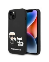  Karl Lagerfeld Karl Lagerfeld KLHMP14MSSKCK iPhone 14 Plus 6.7 ''hardcase black / black Liquid Silicone Karl & Choupette Magsafe 