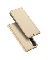  Dux Ducis Dux Ducis Skin Pro Case for Samsung Galaxy S23+ Flip Card Wallet Stand Gold 