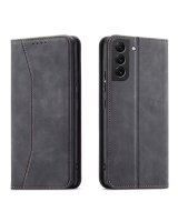  Hurtel Magnet Fancy Case for Samsung Galaxy S23 flip cover wallet stand black 