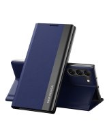  Hurtel Sleep Case Pro case for Samsung Galaxy S23+ with flip stand blue 