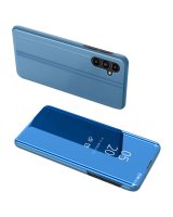  Hurtel Clear View Case cover for Samsung Galaxy A14 flip cover blue 