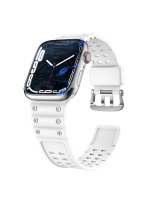  Hurtel Strap Triple Protection Apple Watch SE strap, 9, 8, 7, 6, 5, 4, 3, 2, 1 (41, 40, 38 mm) band bracelet white 