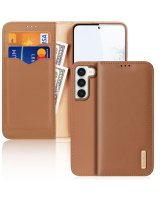  Dux Ducis Dux Ducis Hivo case Samsung Galaxy S23 flip cover wallet stand RFID blocking brown 