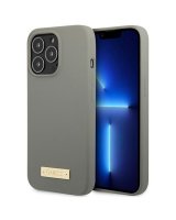  Guess Guess GUHMP13LSPLG iPhone 13 Pro / 13 6.1'' grey/grey hard case Silicone Logo Plate MagSafe 