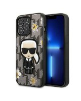  Karl Lagerfeld Karl Lagerfeld Flower Ikonik Karl case for iPhone 13 Pro / iPhone 13 - gray 