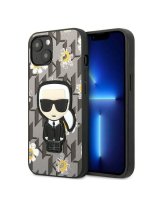  Karl Lagerfeld Karl Lagerfeld KLHCP13MPMNFIK1 iPhone 13 6.1'' grey/grey Flower Ikonik Karl 