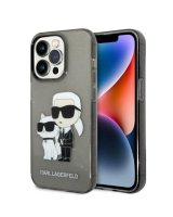  Karl Lagerfeld Karl Lagerfeld Glitter Karl&Choupette case for iPhone 14 Pro - black 