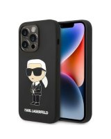  Karl Lagerfeld Karl Lagerfeld Silicone Ikonik case for iPhone 14 Pro - black 