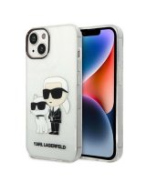  Karl Lagerfeld Karl Lagerfeld Glitter Karl&Choupette case for iPhone 14 Plus - transparent 