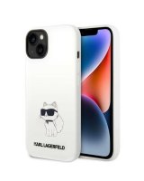  Karl Lagerfeld Karl Lagerfeld Silicone Choupette case for iPhone 14 Plus - white 