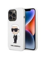  Karl Lagerfeld Karl Lagerfeld Silicone Ikonik case for iPhone 14 Pro Max - white 