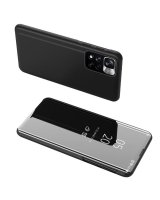  Hurtel Clear View Case cover for Realme C33 flip cover black 