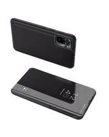  Hurtel Clear View Case cover for Xiaomi 13 Pro cover with a flap black 