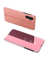  Hurtel Clear View Case for Samsung Galaxy A54 5G flip cover pink 