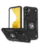  Wozinsky Wozinsky Ring Armor case for Samsung Galaxy S23+ armored cover magnetic holder ring black 