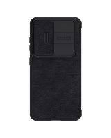  Nillkin Nillkin Qin Leather Pro Case Case for Samsung Galaxy S23+ Cover with Flip Camera Protector Black 