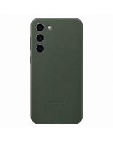  Samsung Samsung Leather Cover case for Samsung Galaxy S23+ case made of natural leather green (EF-VS916LGEGWW) 