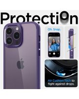  Spigen Spigen ULTRA HYBRID IPHONE 14 PRO MAX DEEP PURPLE 