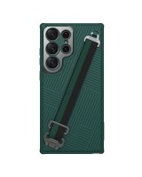  Nillkin Nillkin Strap Case Case for Samsung Galaxy S23 Ultra Armored Cover with Wrist Strap Green 