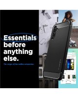  Spigen Spigen RUGGED ARMOR GALAXY A14 4G / LTE MATTE BLACK 