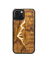  Bewood Wooden case for iPhone 13 Mini Bewood Imbuia Mountains 