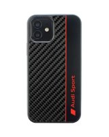  Audi Audi Carbon Fiber Stripe iPhone 11 / Xr 6.1'' black/black hardcase AUS-TPUPCIP11-R8/D1-BK 