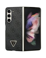  Guess Guess Leather 4G Diamond Triangle case for Samsung Galaxy Z Fold 5 - black 