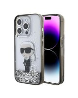  Karl Lagerfeld Karl Lagerfeld Liquid Glitter Ikonik case for iPhone 15 Pro - transparent 