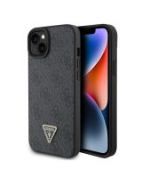  Guess Guess GUHCP15SP4TDPK iPhone 15 6.1'' black/black hardcase Leather 4G Diamond Triangle 