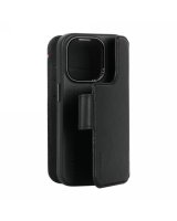  Decoded Decoded Detachable Wallet Case Leather with MagSafe for iPhone 15 Pro Max - Black 