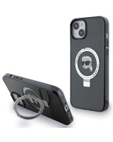  Karl Lagerfeld Karl Lagerfeld KLHMP15SHMRSKHK iPhone 15 6.1'' black/black hardcase Ring Stand Karl Head MagSafe 